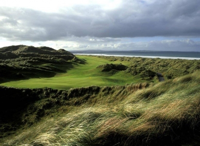 Campo de golf de Enniscrone en Irlanda