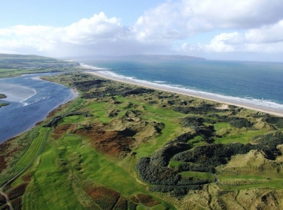 Campo de golf de Portsterwart  'Mussenden' en Irlanda