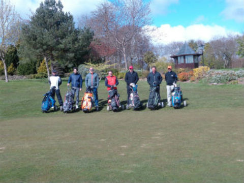 Satisfacción general del grupo. Golf en Irlanda